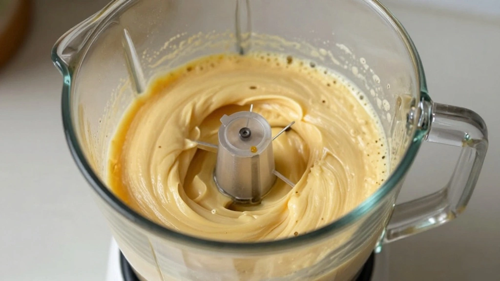 Blueberry Dutch Baby Pancake Recipe With Juicy Baked Berries - Step 3: Blend the Batter 1