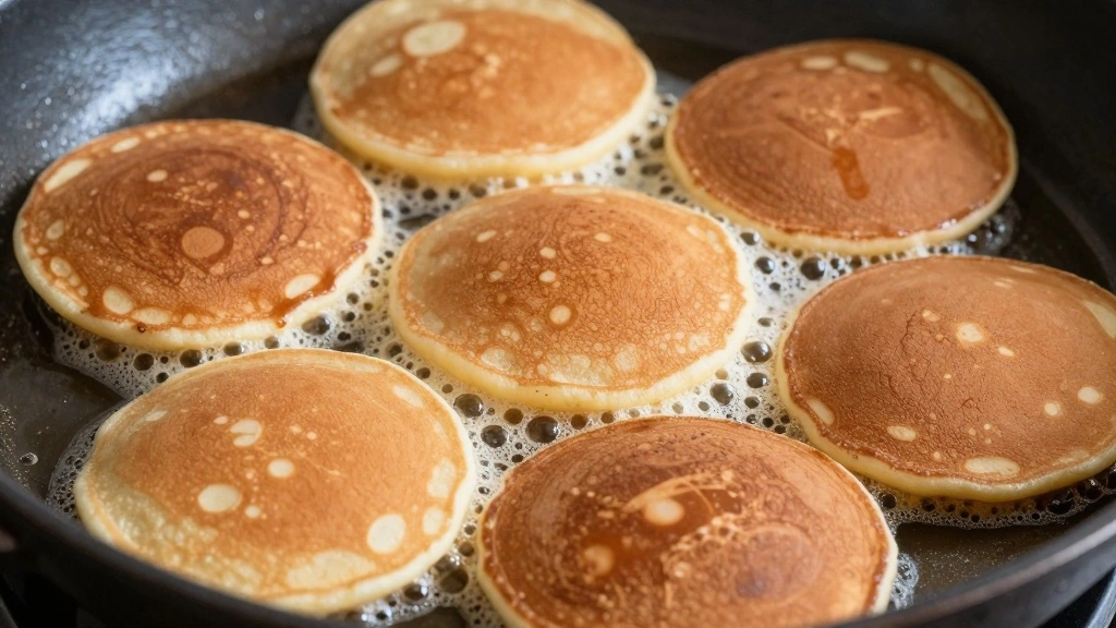 Buttermilk Pancake Recipe for Tall, Fluffy, Golden Pancakes - Step 7: Cook the Pancakes 1