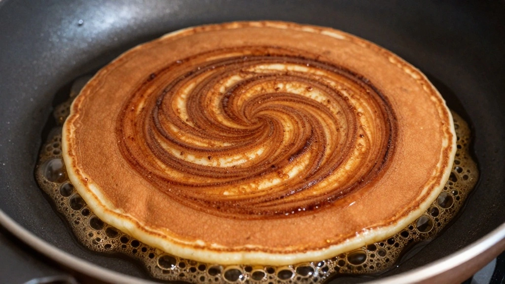 Cinnamon Roll Pancake Recipe With Sweet Swirled Flavor - Step 5: Cook the Pancakes 1