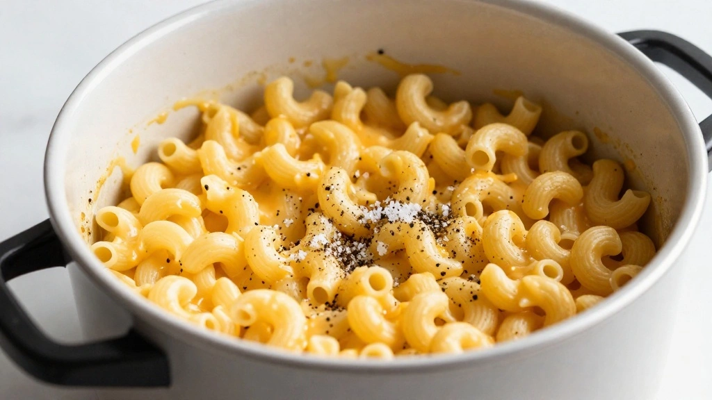 Creamy Mac and Cheese Recipe Crockpot (No Boil) - Step 3: Season the Dish 1