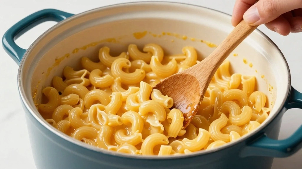 Creamy Mac and Cheese Recipe Crockpot (No Boil) - Step 5: Stir at Intervals 1