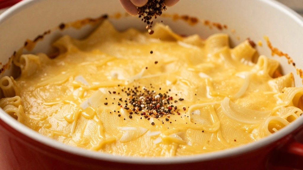 Crockpot Mac and Cheese Recipe Velveeta Evaporated Milk - Step 4: Add Seasonings 1