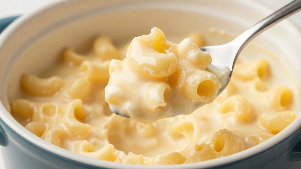 Crockpot Mac and Cheese Recipe Velveeta Evaporated Milk - Step 7: Check Consistency 1