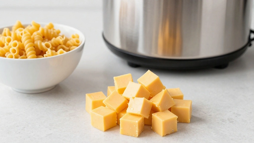 Crockpot Mac and Cheese Velveeta (3-Ingredient) - Step 1: Prepare Ingredients 1