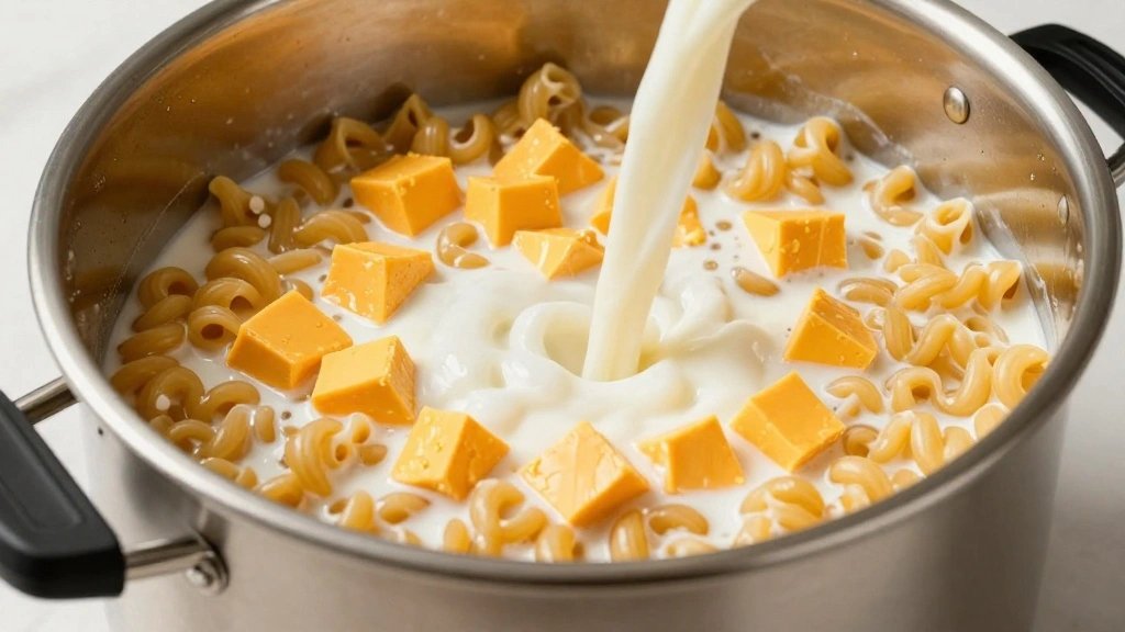 Crockpot Mac and Cheese Velveeta (3-Ingredient) - Step 3: Layer Ingredients in Crockpot 1