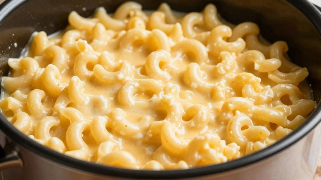 Crockpot Mac and Cheese Velveeta (3-Ingredient) - Step 6: Check for Doneness 1