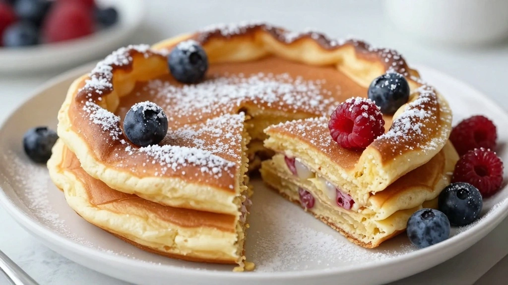 Dutch Baby Pancake Recipe Made in a Cast Iron Skillet - Step 7: Serve Immediately 1