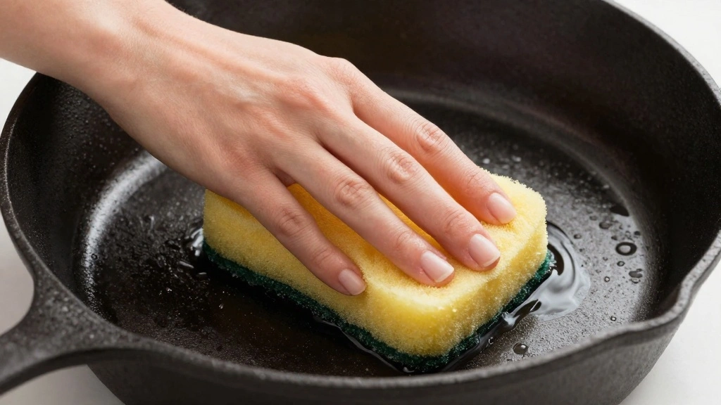 Dutch Baby Pancake Recipe Made in a Cast Iron Skillet - Step 8: Clean the Skillet 1