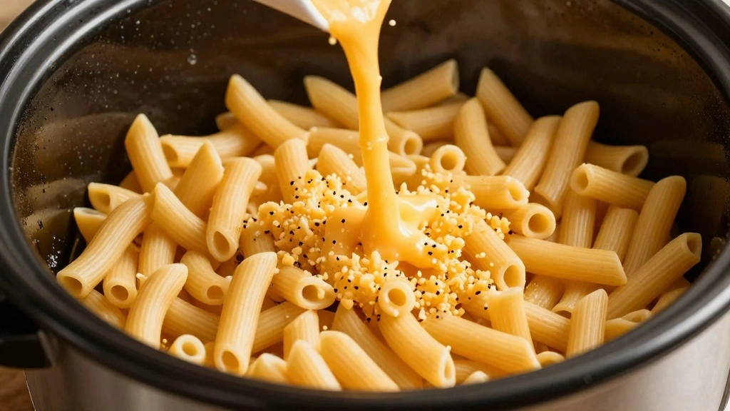 Easy Crock Pot Mac and Cheese Recipe (Dump and Go) - Step 3: Add Cheese 1