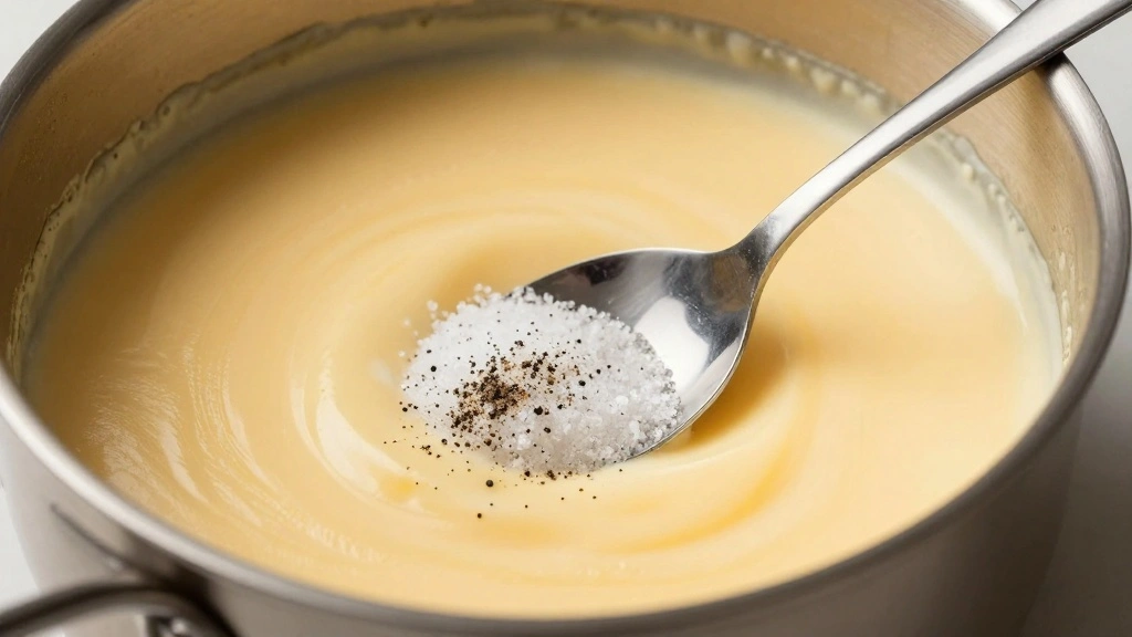 Easy Mac and Cheese Recipe (10 Minutes Ready) - Step 6: Season the Sauce 1