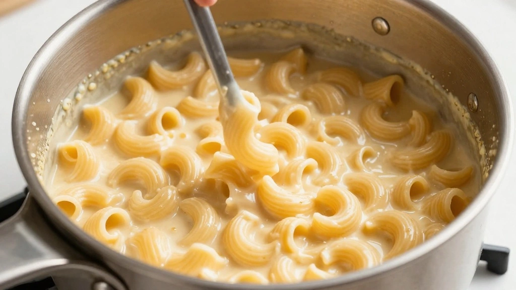 Easy Mac and Cheese Recipe (10 Minutes Ready) - Step 7: Combine Pasta and Sauce 1