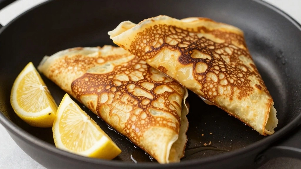 German Pancake Recipe for a Light and Puffy Oven Baked Breakfast - Step 7: Serve with Lemon 1