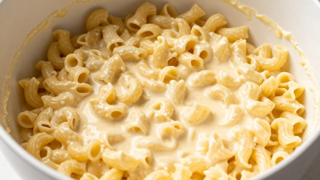 High-Protein Cottage Cheese Mac and Cheese Recipe - Step 6: Combine Pasta and Sauce 1