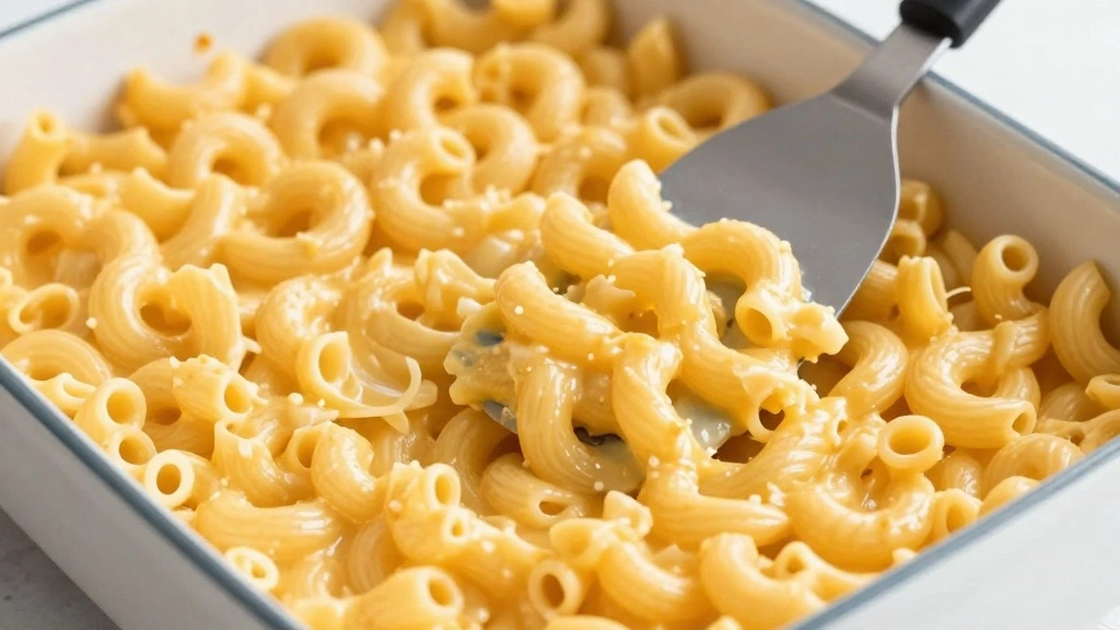 High-Protein Cottage Cheese Mac and Cheese Recipe - Step 7: Assemble in Baking Dish 1