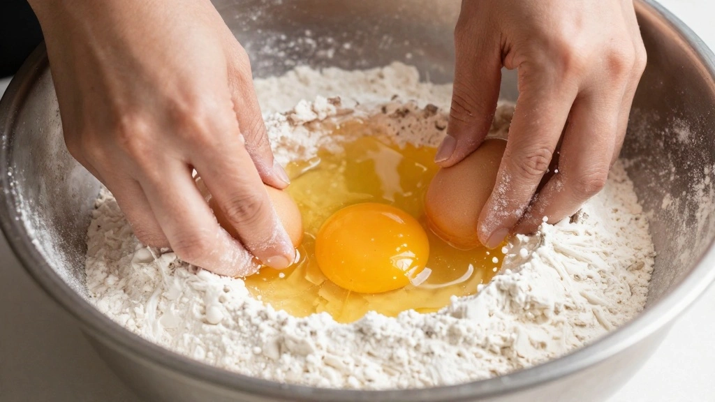 Japanese Okonomiyaki Pancake Recipe With Savory Umami Flavor - Step 2: Mix the Batter 1