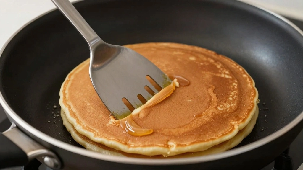 Japanese Soufflé Pancake Recipe for Extra Fluffy Cloud Like Pancakes - Step 7: Cook the Pancakes 1