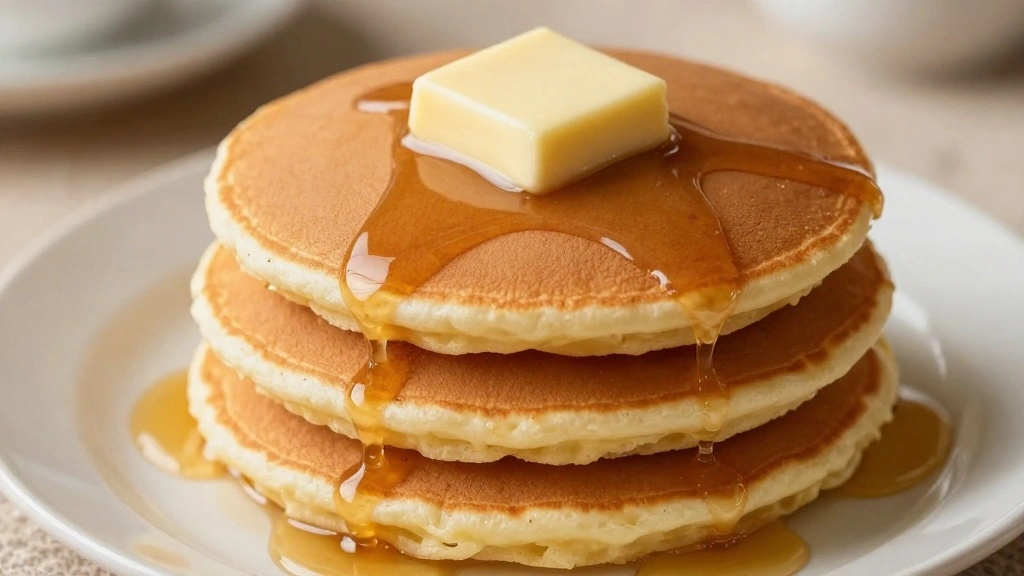 Japanese Soufflé Pancake Recipe for Extra Fluffy Cloud Like Pancakes - Step 8: Serve and Enjoy 1