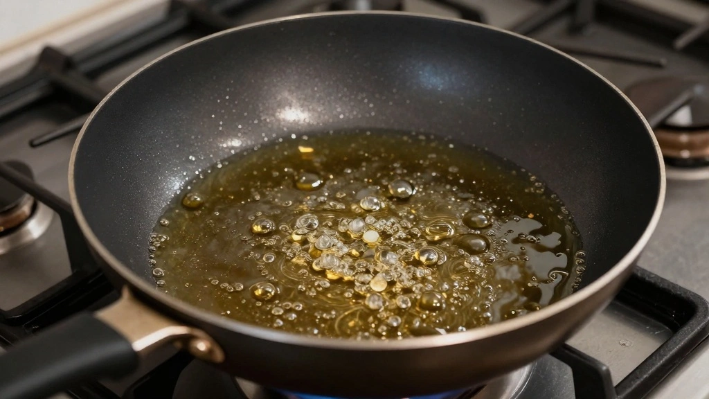 Korean Potato Pancake Recipe With Crispy Golden Edges - Step 3: Preheat the Skillet 1