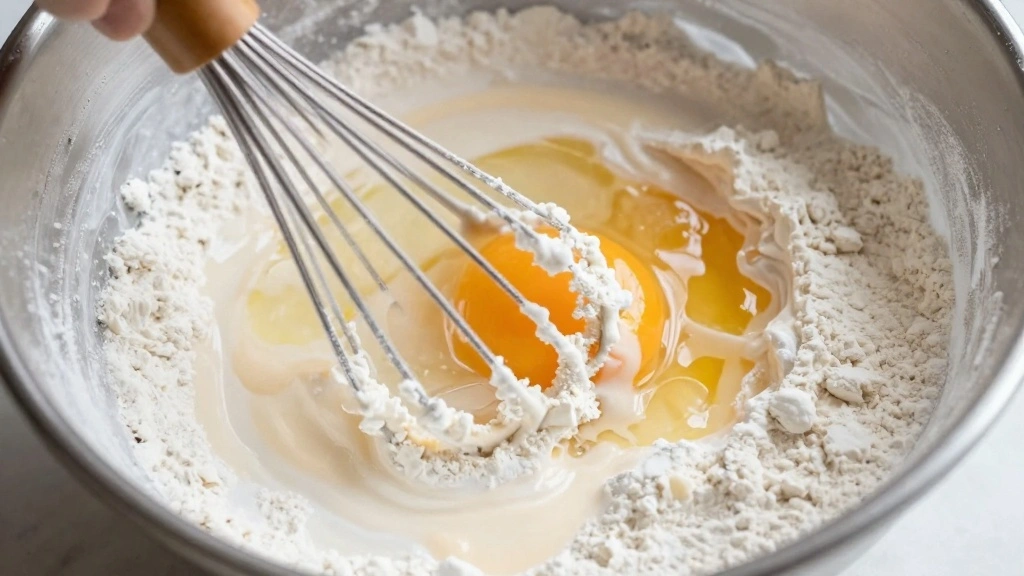 Korean Scallion Pancake Recipe With Chewy Crispy Texture - Step 2: Make the Batter 1