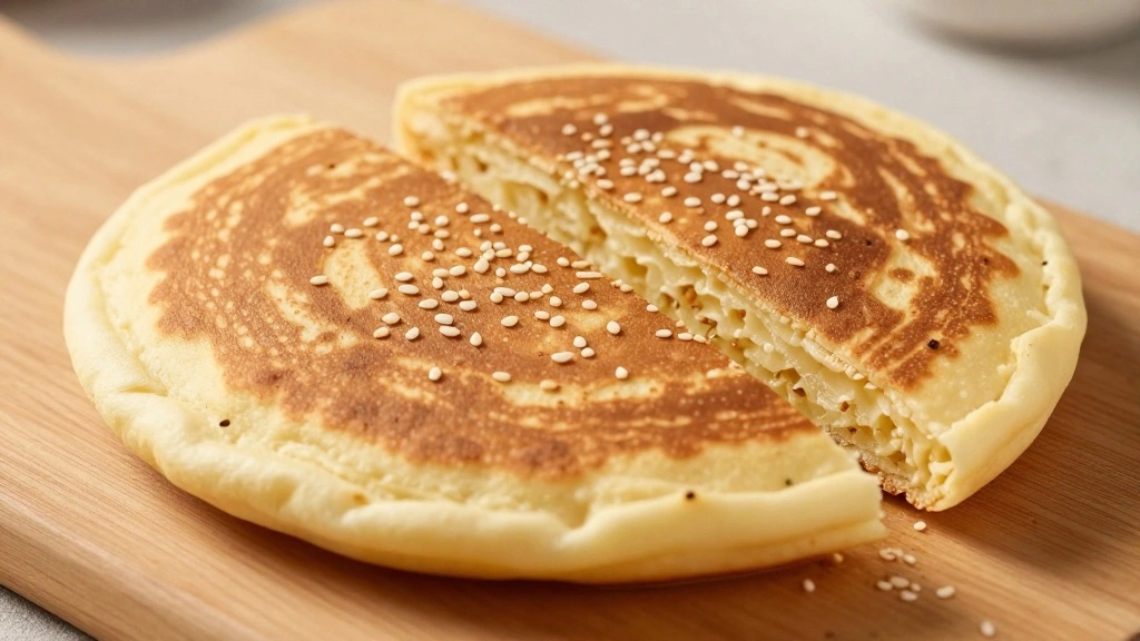 Korean Veggie Pancake Recipe Perfect for Quick Savory Meals - Step 8: Serve the Pancake 1