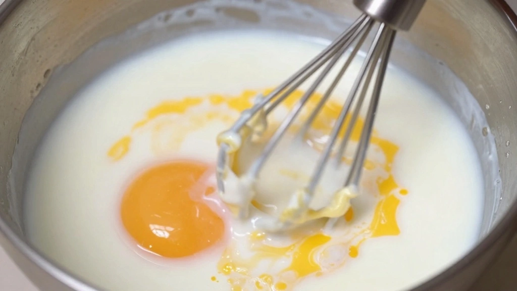 Old Fashioned Pancake Recipe Just Like Grandma Used to Make - Step 3: Mix Wet Ingredients 1