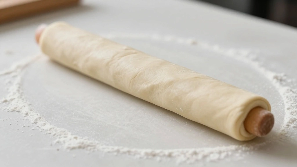 Scallion Pancake Recipe With Crispy Layers and Soft Center - Step 2: Roll Out Dough 1