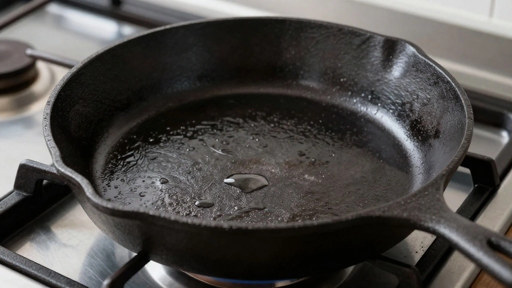 Scallion Pancake Recipe With Crispy Layers and Soft Center - Step 6: Preheat Skillet 1