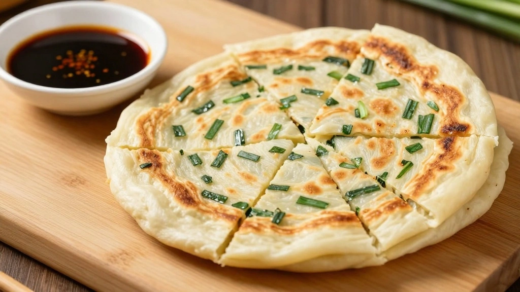 Scallion Pancake Recipe With Crispy Layers and Soft Center - Step 8: Serve and Enjoy 1