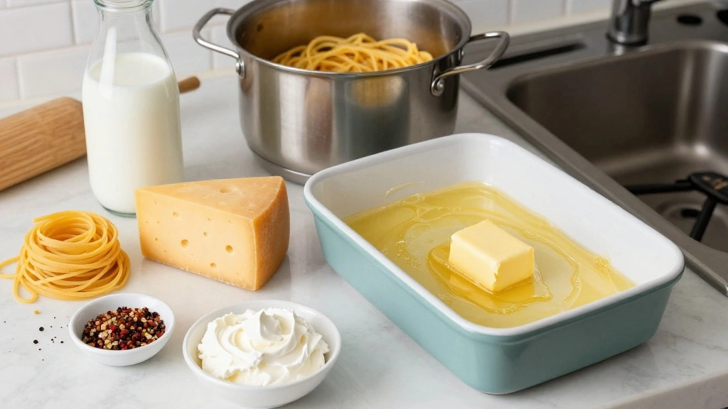 The Best Paula Deen Mac and Cheese Recipe (Southern Style) - Step 1: Prepare Ingredients 1