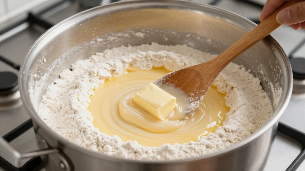 The Best Paula Deen Mac and Cheese Recipe (Southern Style) - Step 2: Make the Roux 1