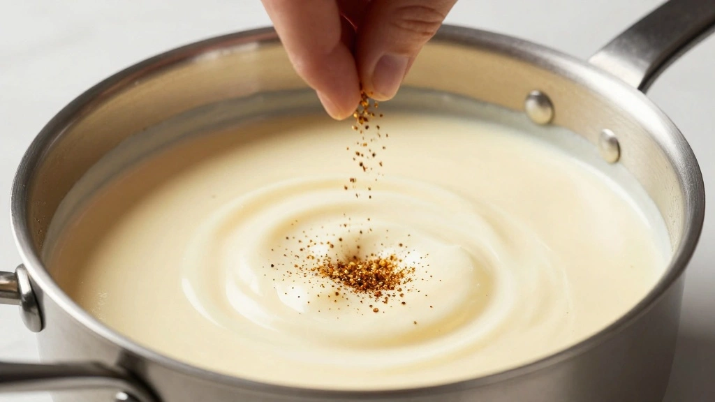 Ultimate Creamy Mac and Cheese Recipe (Stovetop) - Step 6: Season the Sauce 1