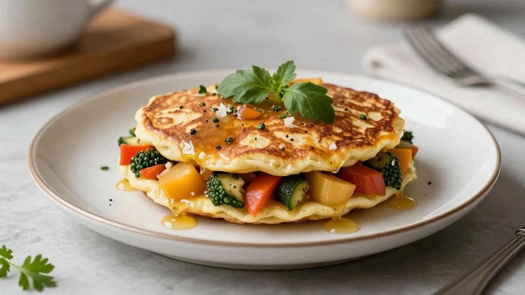 Veg Pancake Recipe Packed With Vegetables for a Savory Breakfast