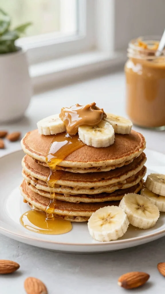 10 Pancake Meal Prep Ideas for Easy Weekday Breakfasts - 8. Whole Wheat Almond Butter Pancakes 1