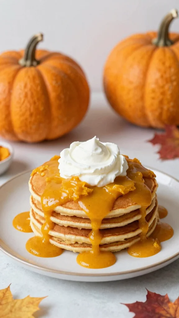 10 Pancake Topping Ideas from Sweet to Savory - 8. Pumpkin Spice Sensation 1