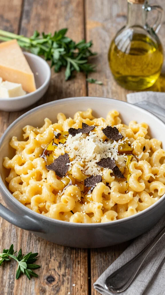 11 Mac and Cheese Add Ins for Extra Flavor and Texture - 1. Truffle Oil and Parmesan 1
