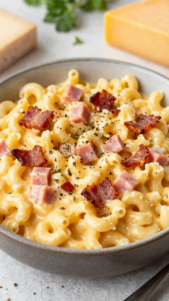 11 Mac and Cheese Hacks for Better Flavor in Less Time - 7. Incorporate Meat for Heartiness 1
