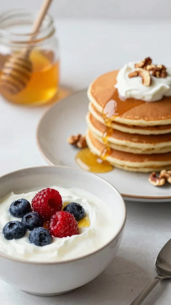 11 Pancake Hacks for Fluffier, Tastier Breakfast Every Time - 4. Yogurt Twist 1