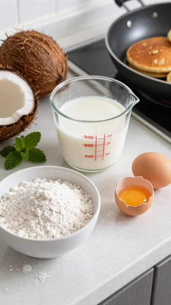 11 Pancake Hacks for Fluffier, Tastier Breakfast Every Time - 6. Coconut Flour Delight 1