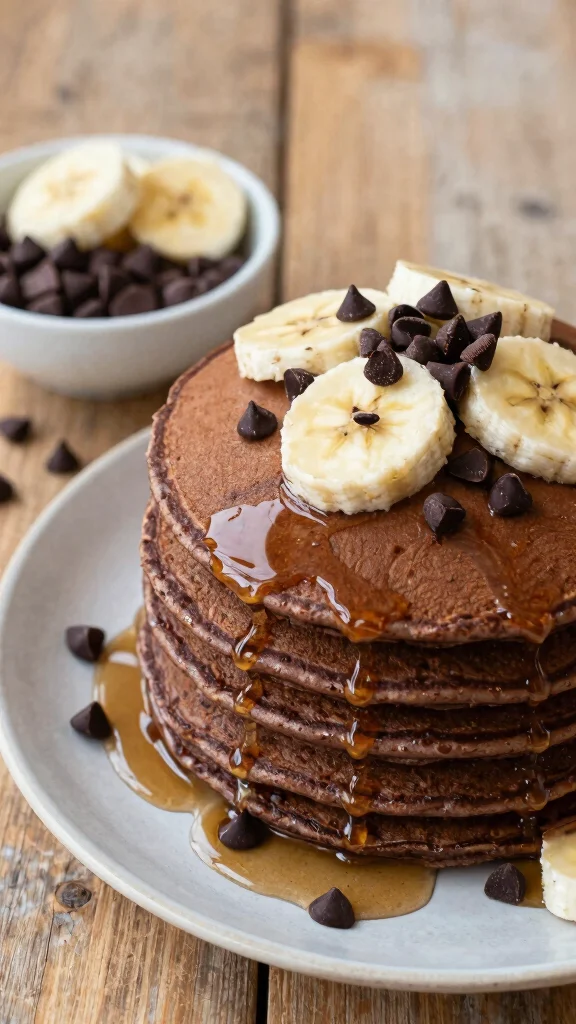 11 Pancake Ideas: Creative Twists on a Classic Breakfast - 3. Chocolate Banana Protein Pancakes 1