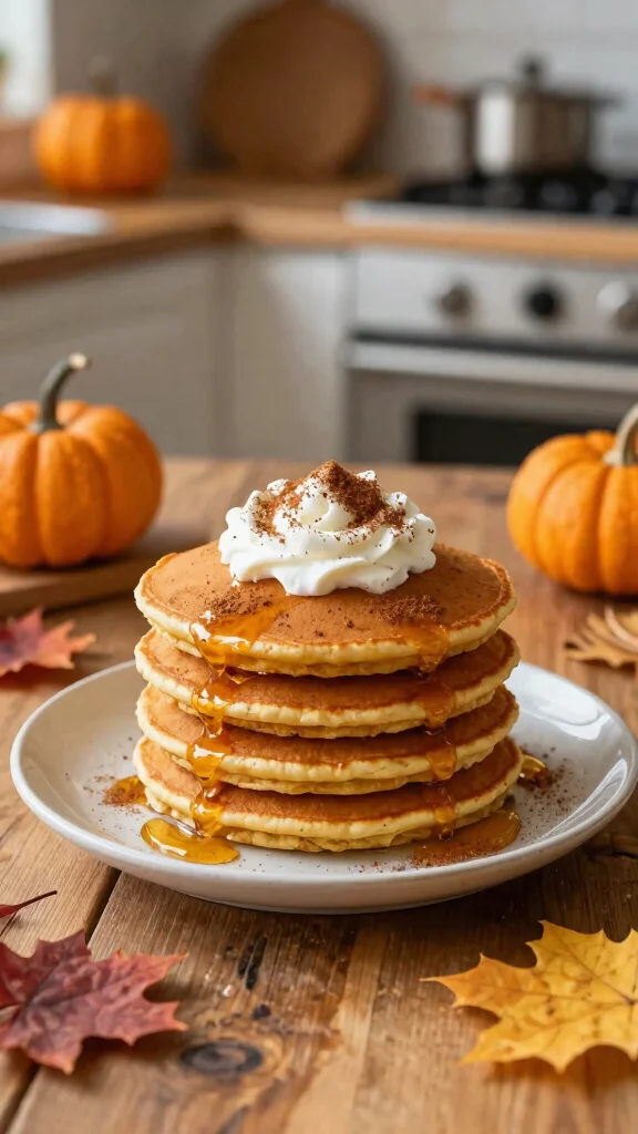 11 Pancake Ideas: Creative Twists on a Classic Breakfast - 6. Pumpkin Spice Pancakes 1