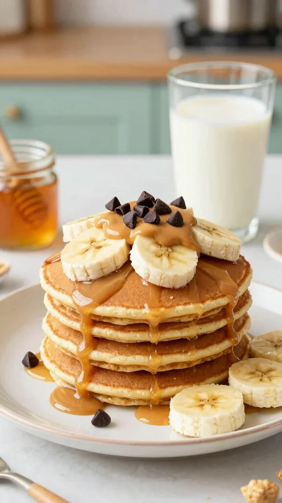 11 Pancake Recipes for Kids They Will Flip For - 4. Peanut Butter Pancakes 1