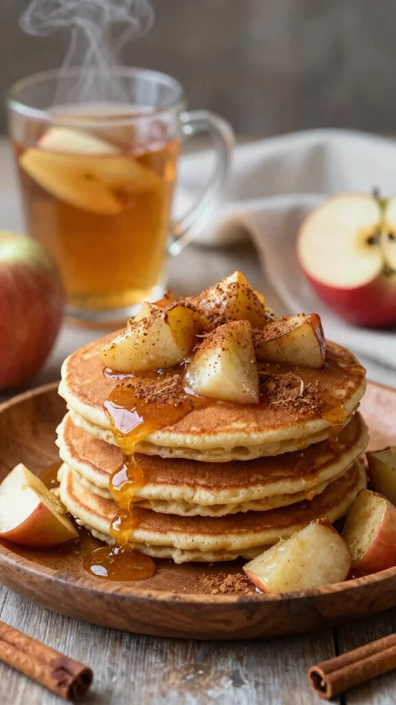 11 Pancake Recipes for Kids They Will Flip For - 9. Apple Cinnamon Pancakes 1
