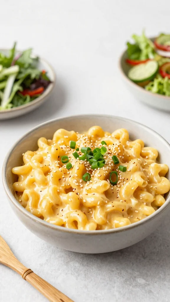 12 Mac and Cheese Bar Ideas to Wow Your Guests - 10. Asian-Inspired Mac and Cheese 1