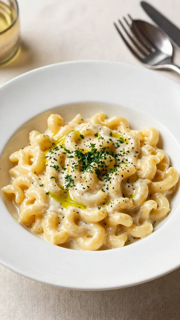 12 Mac and Cheese Bar Ideas to Wow Your Guests - 3. Creamy Truffle Mac and Cheese 1