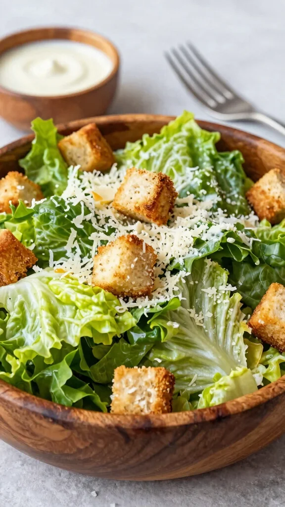 12 Mac and Cheese Side Dishes That Pair Perfectly - 2. Crunchy Caesar Salad 1