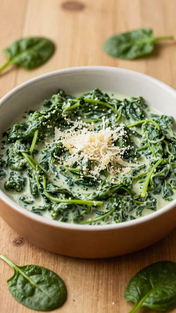 12 Mac and Cheese Side Dishes That Pair Perfectly - 6. Creamed Spinach 1