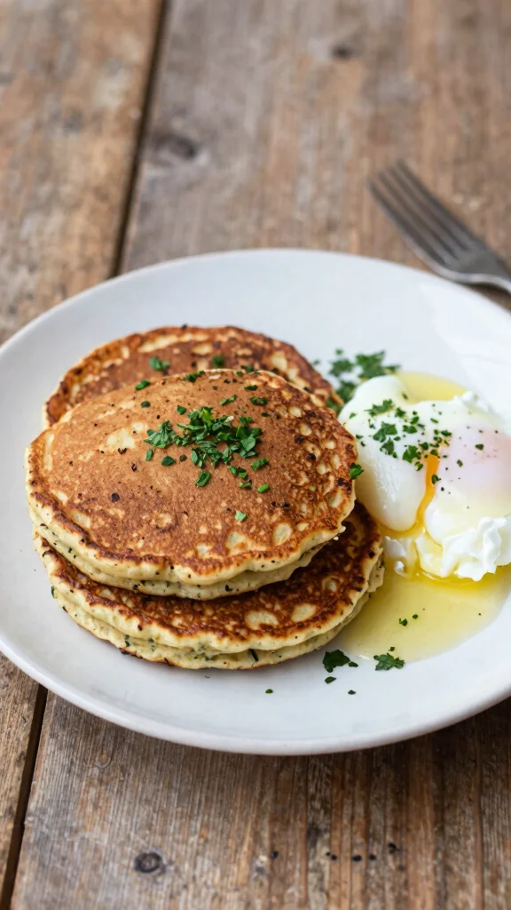 12 Pancake Mix Ideas to Transform Your Boxed Mix - 11. Savory Herb Pancakes 1
