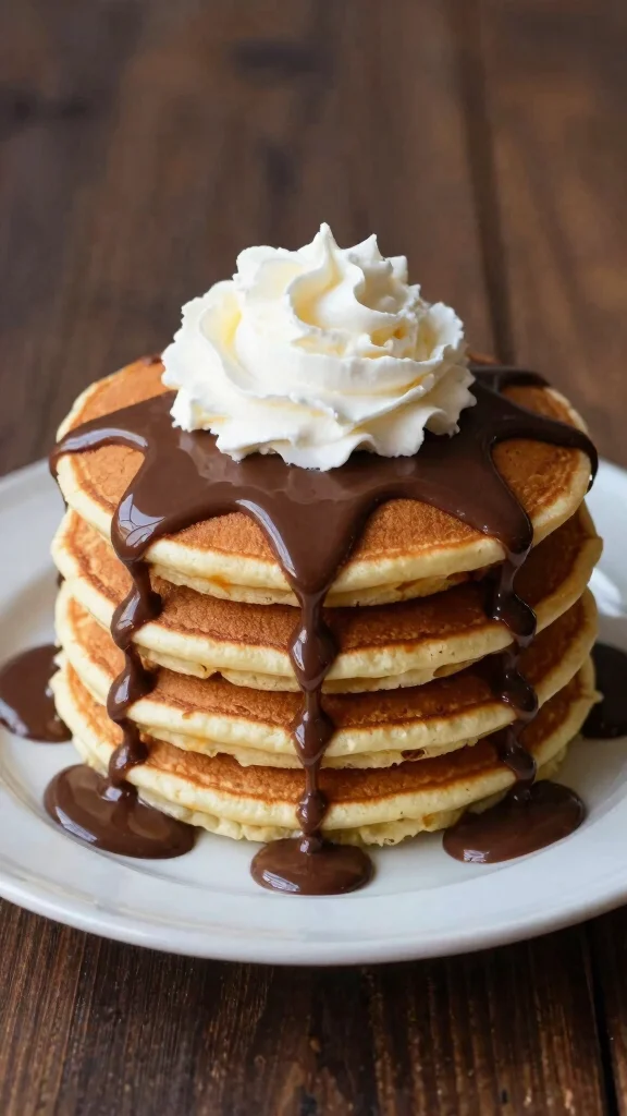 12 Pancake Mix Ideas to Transform Your Boxed Mix - 9. Nutella Swirl Pancakes 1
