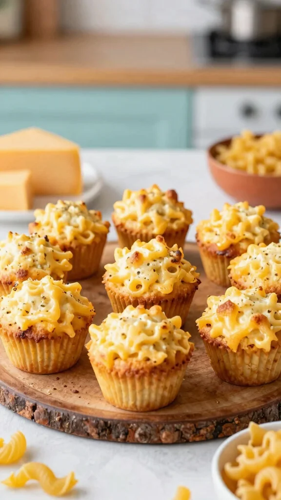 13 Mac and Cheese Lunch Ideas: Quick, Easy and Satisfying - 4. Mac and Cheese Muffins 1