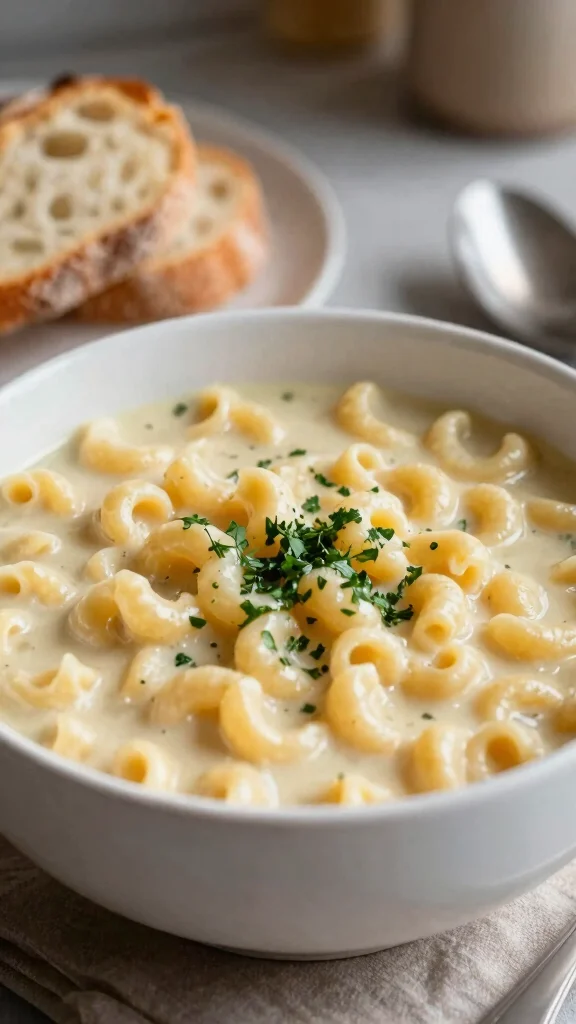 13 Mac and Cheese Lunch Ideas: Quick, Easy and Satisfying - 8. Mac and Cheese Soup 1